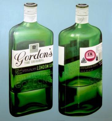 "Gordon's Gin" by Tiina Lilja (2012) 110x120cm