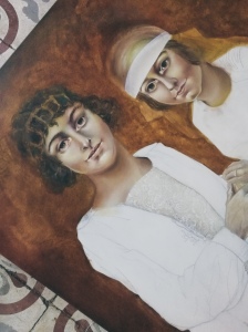 Two Brides by Tiina Lilja - work in progress